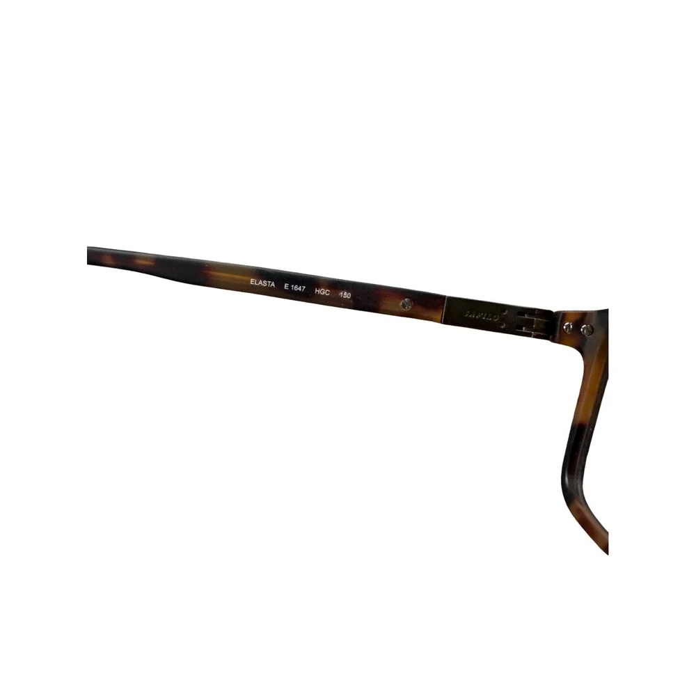 Safilo Eyeglass Frames Women 52-16-150 Tortoise Elasta E 1647 HGC Italy Square